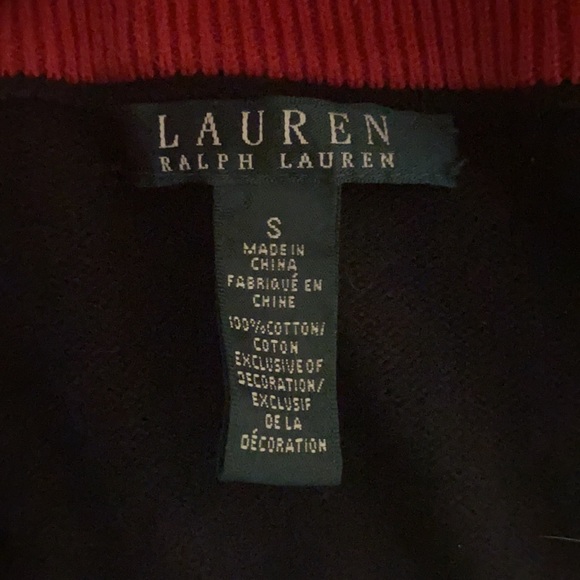 Lauren by Ralph Lauren 1/4 Zip Sweater - Picture 6 of 6